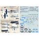 Print Scale 72-399 - 1/72 Chance-Vought F4U Corsair. Argentina (wet decal for aircraft)