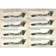 Print Scale 72-375 - 1/72 Gloster Javelin Mk-5 Mk-6 Mk-7 Part 4 (wet decal for aircraft)