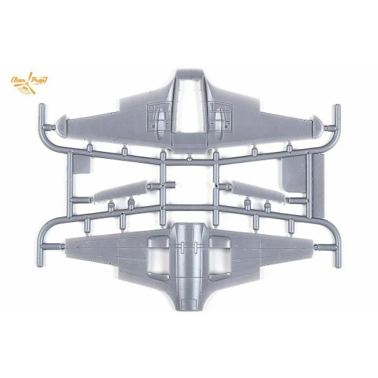 Clear Prop CP72007 - 1/72 Gloster E28/39 Pioneer scale model kit, Length 107 mm