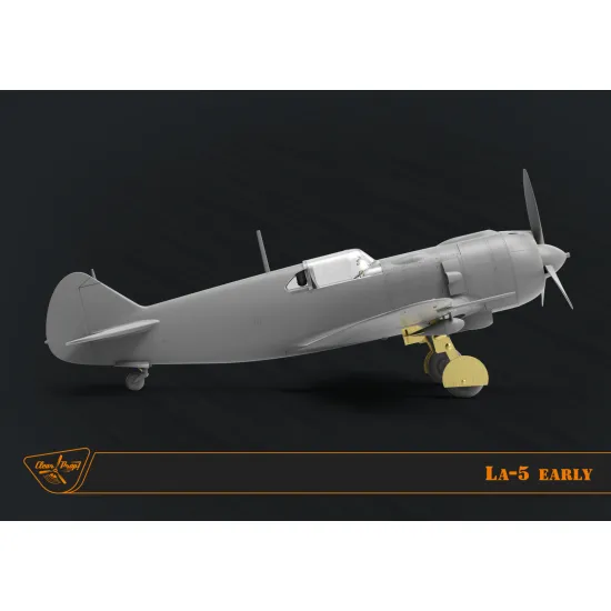 Clear Prop CP72014 - 1/72, La-5 early version scale model kit, Length 121 mm