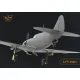 Clear Prop CP72014 - 1/72, La-5 early version scale model kit, Length 121 mm