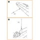 Clear Prop CPA72004 1/72 A5M Claude (late version) brass cast antennas model kit