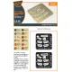 Clear Prop CPA144001 - 1/144, La-5 (early version) painting mask, scale model kit Clear Prop CPA144001 - 1/144, La-5 (early version) painting mask, scale model kit