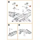 Clear Prop CPA144001 - 1/144, La-5 (early version) painting mask, scale model kit Clear Prop CPA144001 - 1/144, La-5 (early version) painting mask, scale model kit