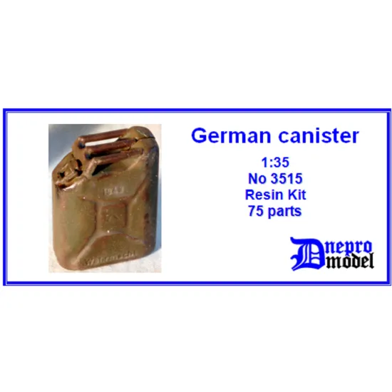 Dnepro Model DM3515 - 1/35, German canister, WWII, scale model kit