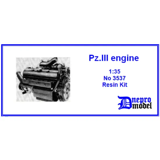 Dnepro Model - Pz.III.Engine WWII DM3537, 1/35 scale model kit