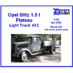 Dnepro Model DM3562 - 1/35, Opel Blitz 1,5 t Plateau, Full set parts of truck