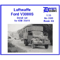 Dnepro Model DM3581 - 1/35 Luftwaffe Ford V3000S (Detail set for ICM 35411)