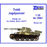 Dnepro Model DM3583 - 1/35, Toldi Jagdpanzer (Detail set for Hobby Boss 82477)