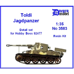 Dnepro Model DM3583 - 1/35, Toldi Jagdpanzer (Detail set for Hobby Boss 82477)