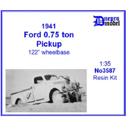 Dnepro Model DM3587 - 1/35, 1941 Ford 0,75 t Pickup, Full set parts of truck