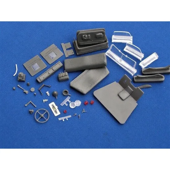 Dnepro Model DM3587 - 1/35, 1941 Ford 0,75 t Pickup, Full set parts of truck