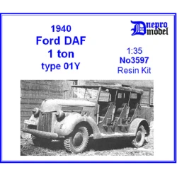 Dnepro Model DM3597 - 1/35, 1940 Ford DAF 1,0 t Type 01Y, scale model kit