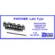 Dnepro Model DM35133 1/35 Panther Late type Resin track Upgrade set scale model