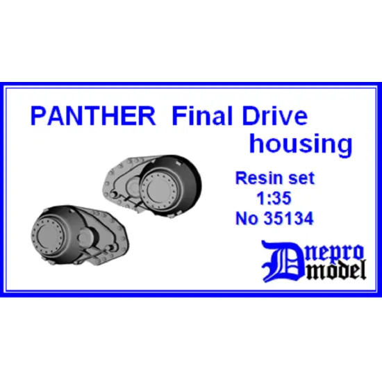 Dnepro Model DM35134 - 1/35, Panther Final Drive housing, scale resin model kit