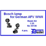Dnepro Model DM35136 - 1/35, Bosch lamp for German AFV WWII, scale model kit
