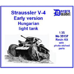 Dnepro Model DM35137 - 1/35, Straussler V-4 Early version Hungarian light tank