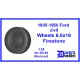 Dnepro Model DM35145 - 1/35, 1935-1950 Ford civil wheels 6.0x16 Firestone