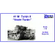 Dnepro Model DM1604 - 1/16, 41M Turan II Vezer Turan WWII scale model kit