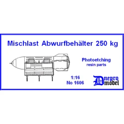 Dnepro Model DM1606 - 1/16, Mischlast abwurfbehÃ¤lter 250 kg, scale model kit
