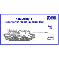 Dnepro Model DM1612 - 1/16, 44M Zrinyi I Nebelwerfer rocket launcher tank, WWII