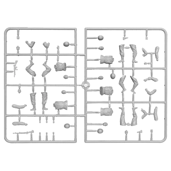 Miniart 35308 - 1/35 - American jeep crew and military police officers model