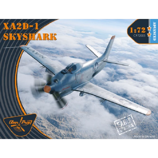 Clear Prop CP72005 - 1/72 XA2D-1 Skyshark, Advanced kit scale model