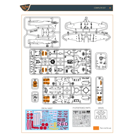 Clear Prop CP72010 - 1/72 A5M4 Claude, Advanced kit scale model