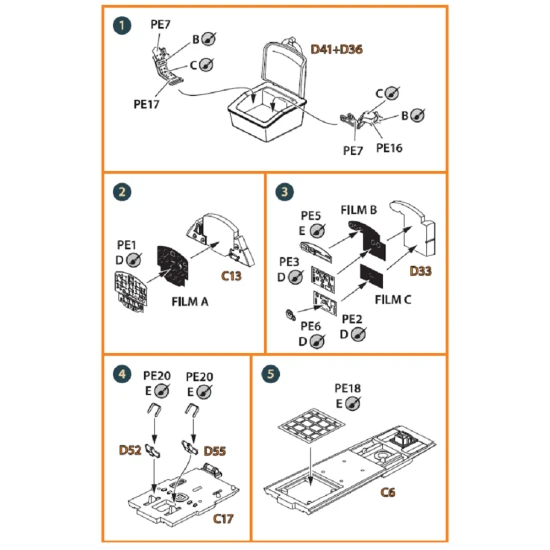 Clear Prop CPA72025 - 1/72 Ki-51 Sonia PE parts (all versions) for scale model