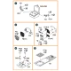 Clear Prop CPA72025 - 1/72 Ki-51 Sonia PE parts (all versions) for scale model