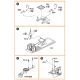Clear Prop CPA72025 - 1/72 Ki-51 Sonia PE parts (all versions) for scale model