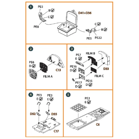 Clear Prop CPA72026 - 1/72 Ki-51 Sonia detail set (all versions) for scale model