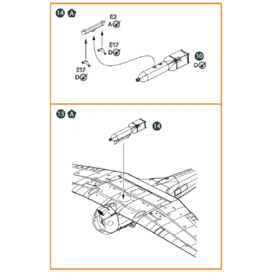 Clear Prop CPA72026 - 1/72 Ki-51 Sonia detail set (all versions) for scale model