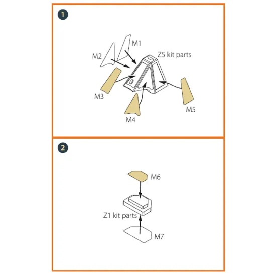 Clear Prop CPA72053 - 1/72 A5M Claude (late version) for CP kit painting mask