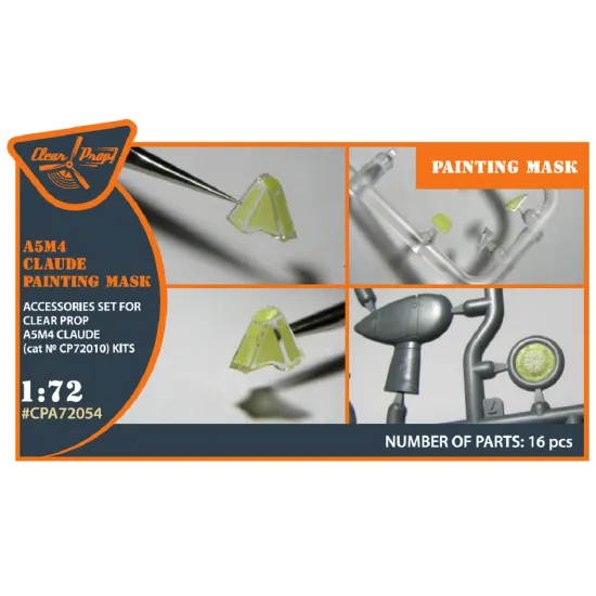 Clear Prop CPA72054 - 1/72 A5M4 Claude for CP kit painting mask ACCESSORIES