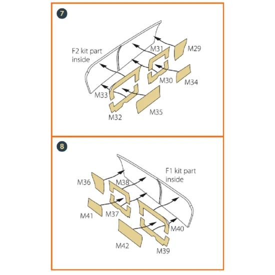 Clear Prop CPA48011 - 1/48 OV-10 A/D Bronko double-sided painting mask for ICM
