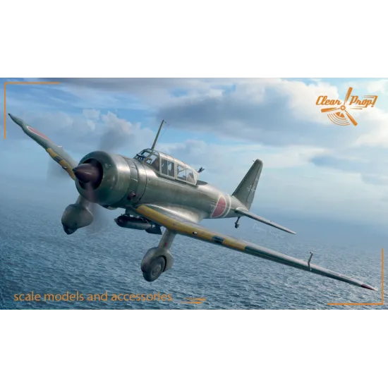 Clear Prop CP144002 - 1/144 Ki-51 Sonia (2 in box) Reconnaissance scale model