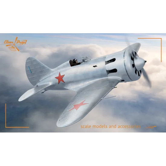 Clear Prop CP72025 - 1/72 I-16 type 5 (1938-1941), scale model kit