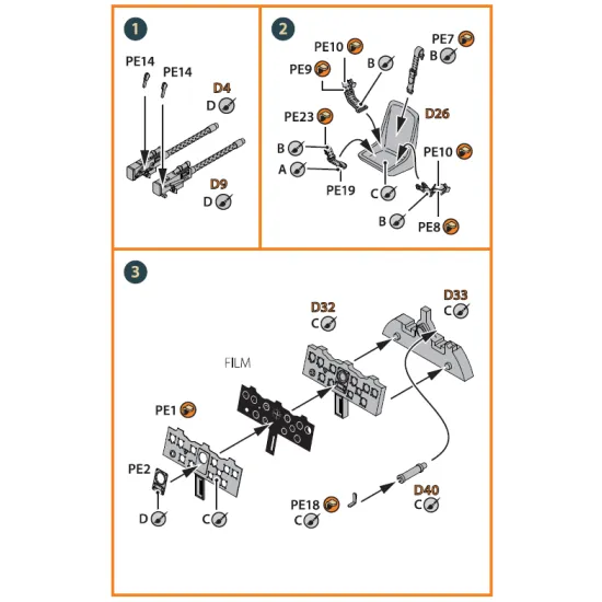 Clear Prop CPA72017 - 1/72 A5M Claude (all versions) PE parts interior for CP