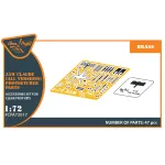 Clear Prop CPA72017 - 1/72 A5M Claude (all versions) PE parts interior for CP