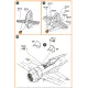 Clear Prop CPA72045 - 1/72 Hawk H-75 M/N/O PE parts for CP kit, scale model