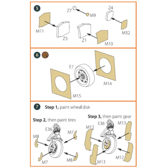 Clear Prop CPA72070 - 1/72 HH-2D SEASPRITE for CP kit painting mask