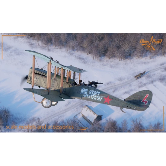 Clear Prop CP72026 - 1/72 - Polikarpov R-1 Scale plastic model kit