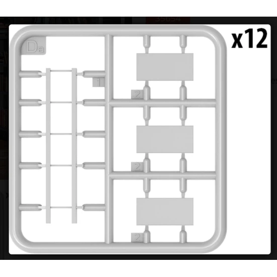 Miniart 35654 - 1/35 - Bookshelves Accessories For Diorama Plastic Model Kit Miniart 35654 - 1/35 - Bookshelves Accessories For Diorama Plastic Model Kit