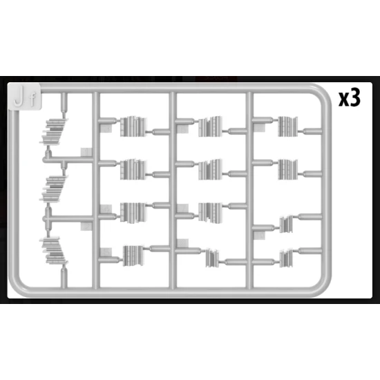 Miniart 35654 - 1/35 - Bookshelves Accessories For Diorama Plastic Model Kit Miniart 35654 - 1/35 - Bookshelves Accessories For Diorama Plastic Model Kit