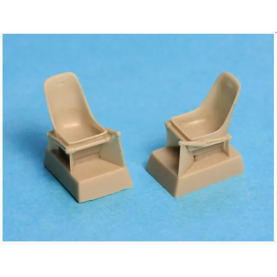 Sbs 48008 1/48 Bf 109 Seat Without Harness X2 Resin Model Kit
