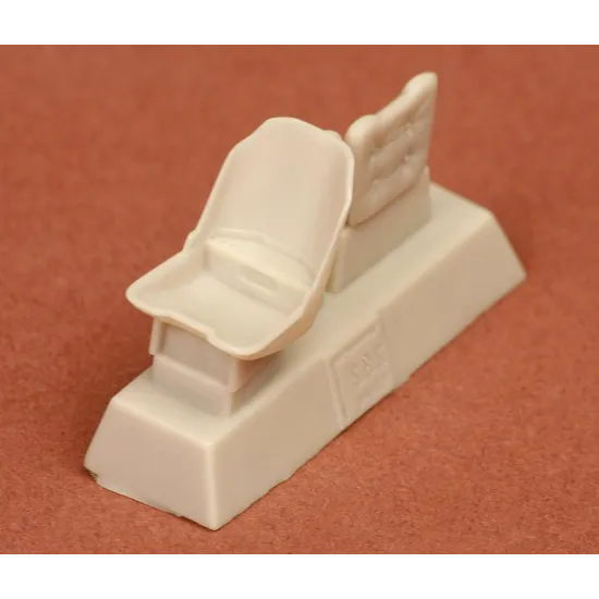 Sbs 48019 1/48 Focke Wulf Fw 190 Seats Without Harness X2 Resin Model Kit