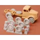 Sbs 48036 1/48 Kfz 385 Wheel Set Late 8 Bolt Type For Italeri Tamiya Opel Blitz Kit Resin Model