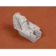 Sbs 48051 1/48 Mirage 5 Cockpit Set For Kinetic Kit Resin Photo Etched