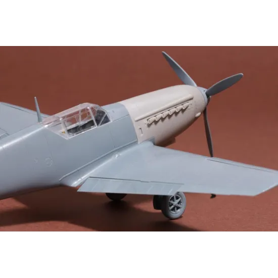 Sbs 48076 1/48 Hispano Me 109e Flying Testbed Conversion Set For Eduard Resin Decals